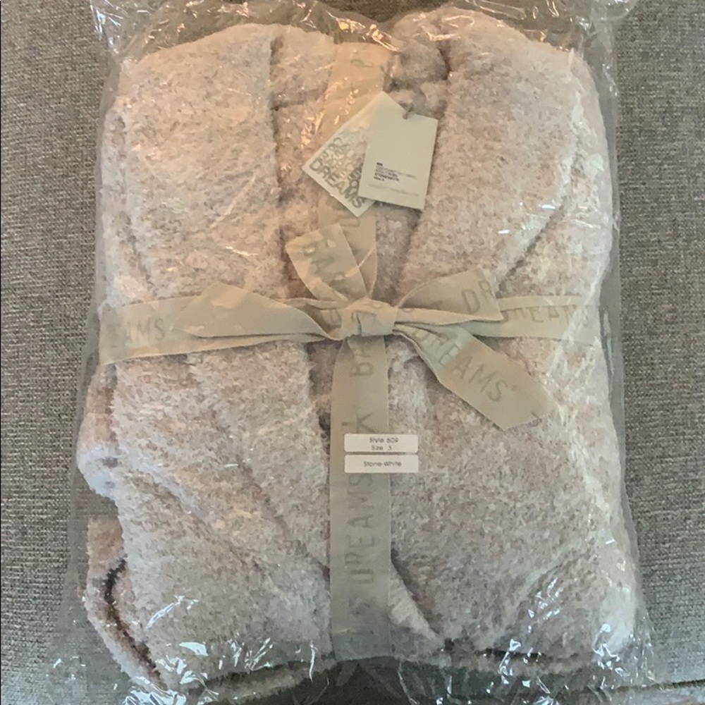 Barefoot Dreams CozyChic Heathered Robe, NWT